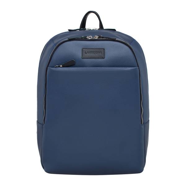 

Кожаный мужской рюкзак для ноутбука Faber Dark Blue/Black