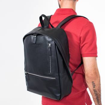 Кожаный рюкзак Adams Black