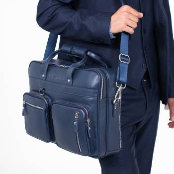 Деловая сумка Adderley Dark Blue