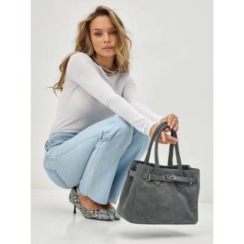 Женская сумка Aster Dark Grey Suede