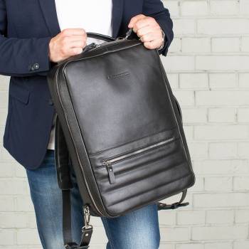 Рюкзак-трансформер для ноутбука Banister Black