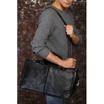 Дорожно-спортивная сумка Benford Black