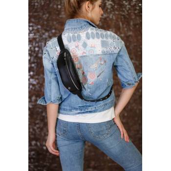 Женская поясная сумка Bisley Black