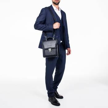 Портфель вертикальный Blenman Black