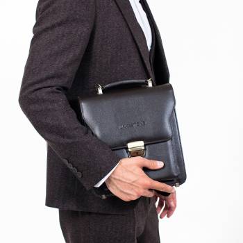 Портфель вертикальный Blenman Brown