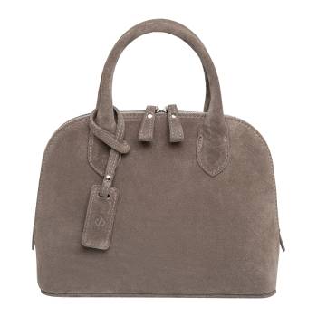 Женская сумка Clarissa Light Grey Suede