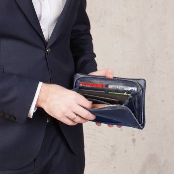 Клатч Crispin Dark Blue