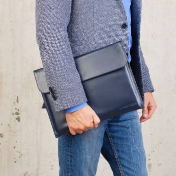 Папка для документов Crosby Dark Blue