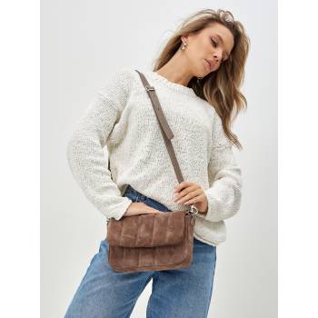 Женская сумка Elinor Taupe Suede