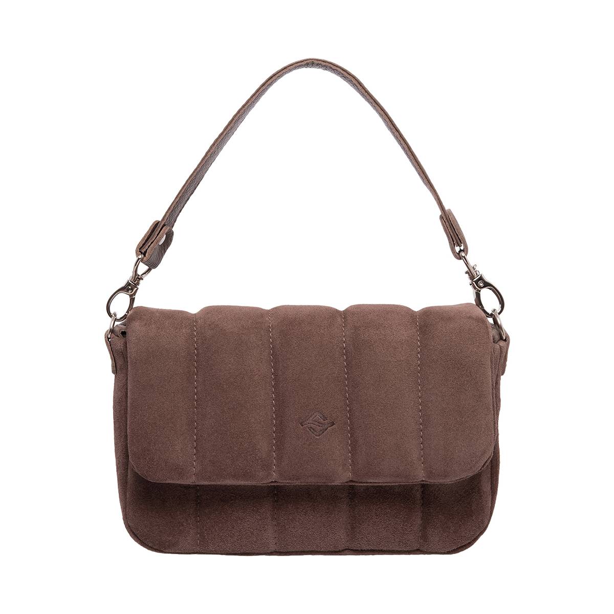 

Женская сумка Elinor Taupe Suede