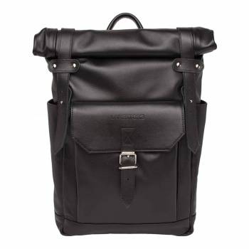 Рюкзак для ноутбука из кожи Eliot Black