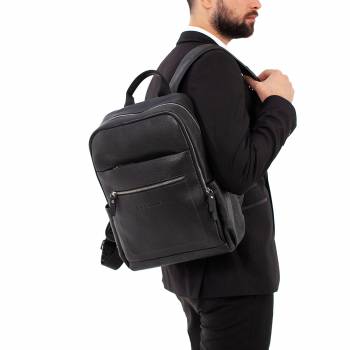 Кожаный рюкзак Goslet Black