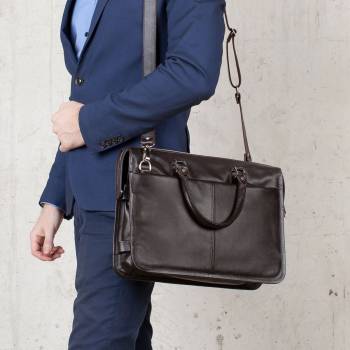 Деловая сумка Halston Brown