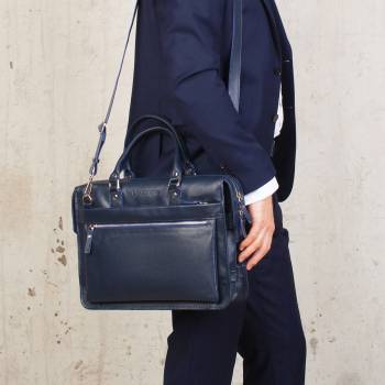 Деловая сумка Halston Dark Blue