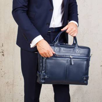 Деловая сумка Jacob Dark Blue