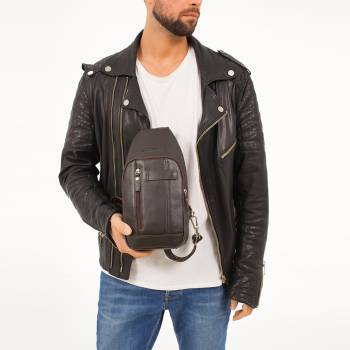 Рюкзак на одной лямке Jews Brown