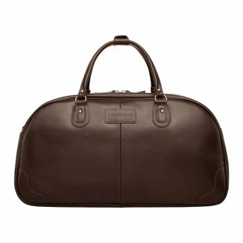 Кожаная дорожная сумка Jutland Brown