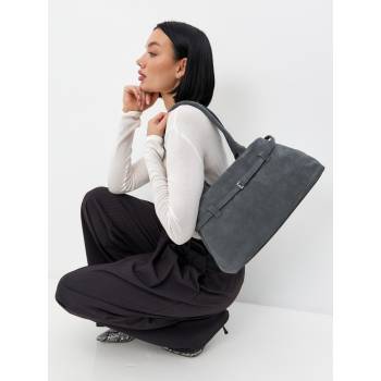 Женская сумка Marigold Dark Grey Suede