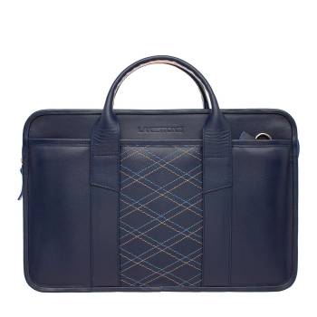 Деловая сумка Marion Dark Blue Rhombus