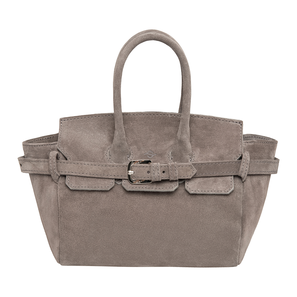 

Женская сумка Melody Light Grey Suede