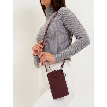 Женская сумка для телефона Modi Burgundy