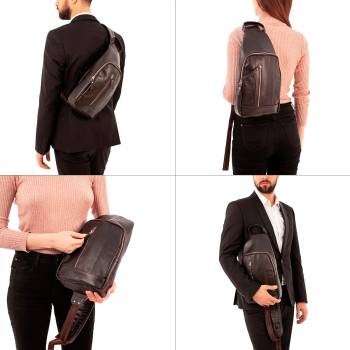 Рюкзак на одной лямке  Nibley Brown