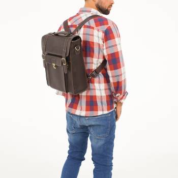 Портфель-трансформер Oxen Brown