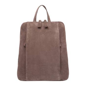 Женский рюкзак Sable Light Grey Suede